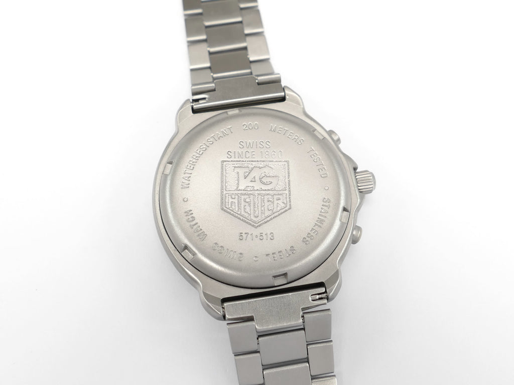 TAG Heuer Formula 1 571.513 stainless steel screw down case back