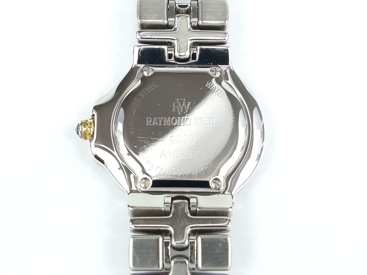 Raymond Weil Parsifal 9990 stainless steel case back