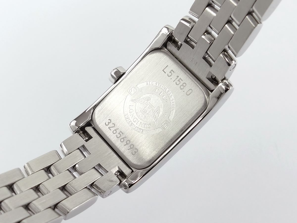 Longines DolceVita L5.158.0.83.6 stainless steel case back