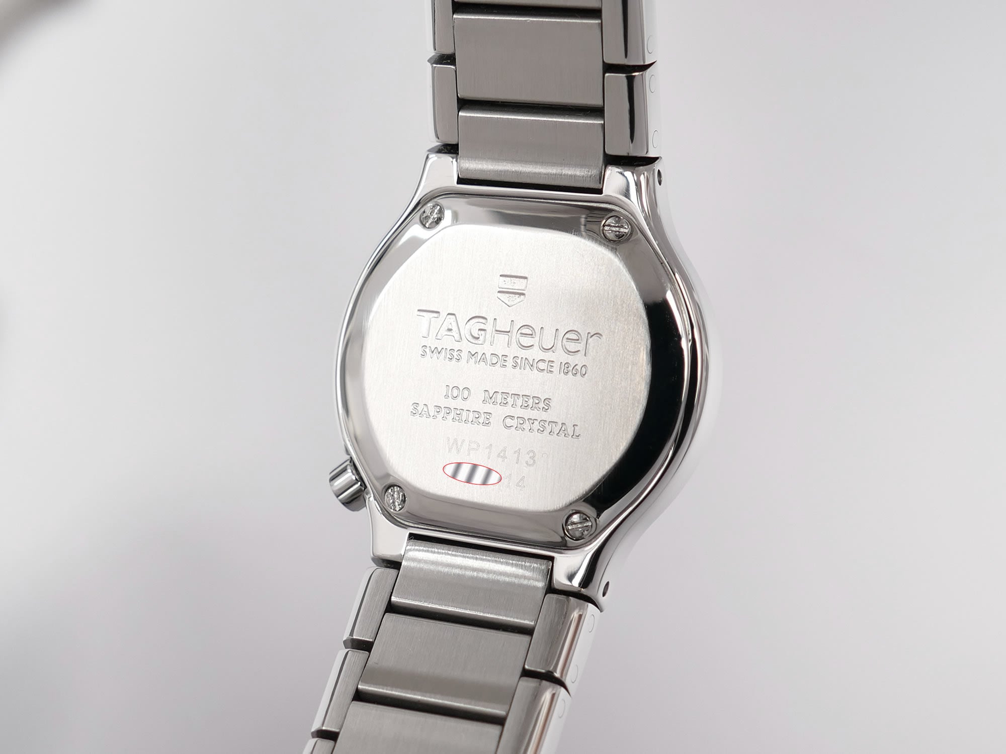 TAG Heuer Alter Ego WP1413 stainless steel case back