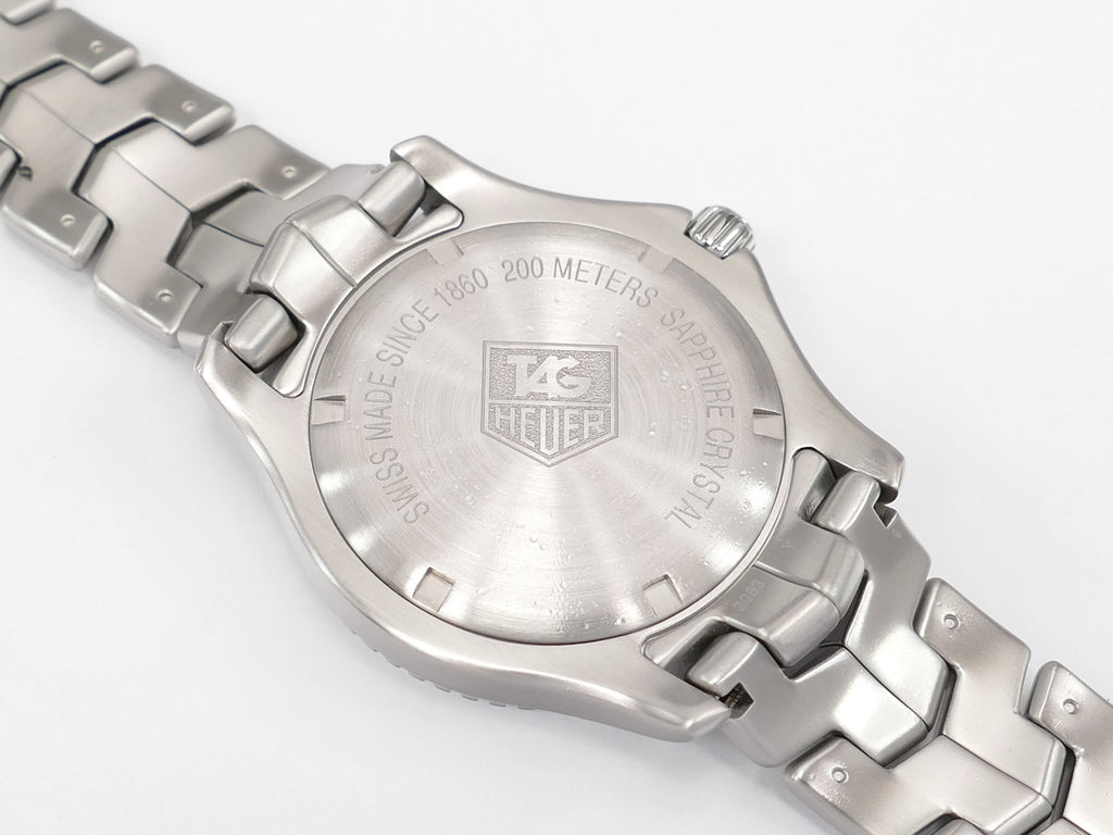 TAG Heuer Link WJ1112-0 stainless steel screw down case back