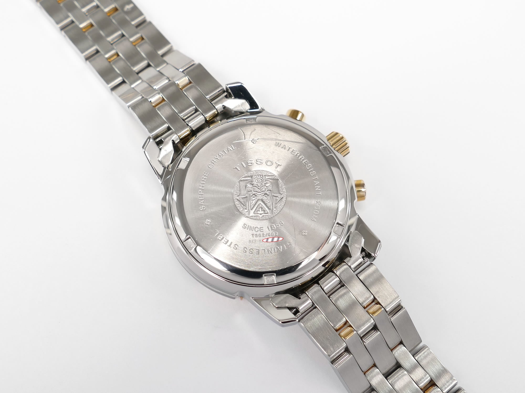 Tissot T-Sport PRS200 screw down case back