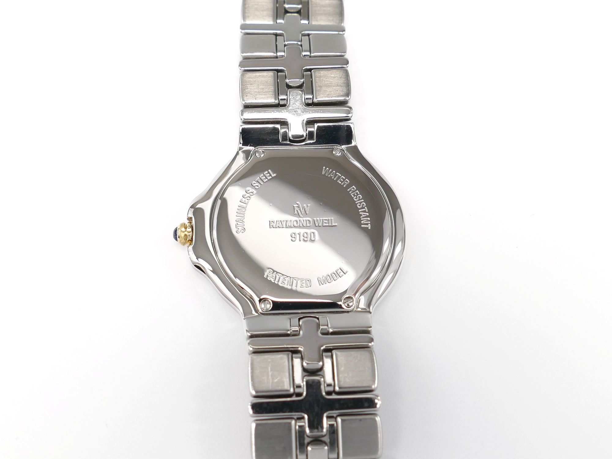 Raymond Weil Parsifal 9190 stainless steel case back
