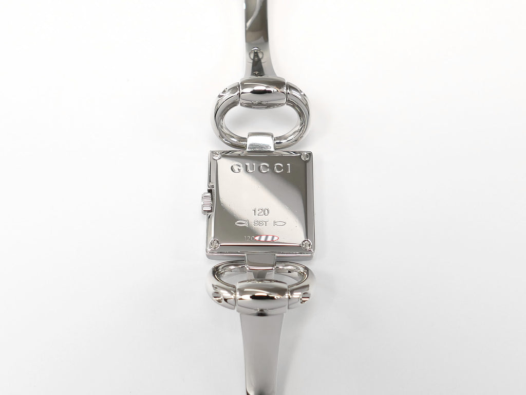 Gucci Tornabuoni 120 Stainless Steel case back