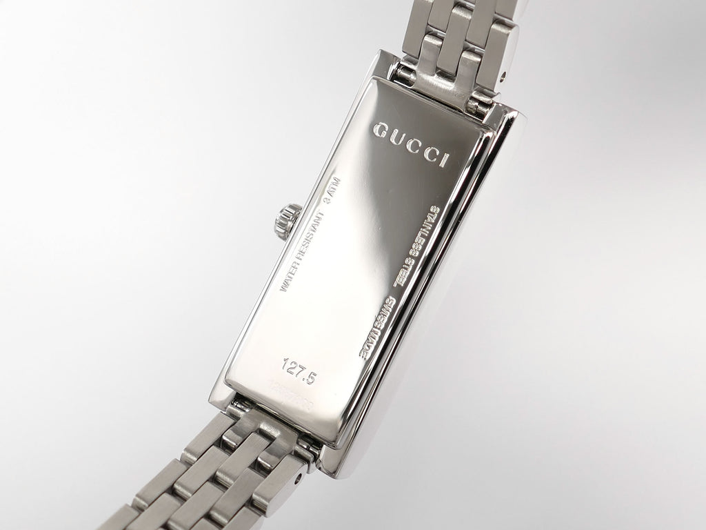 Gucci G-Frame 127.5 stainless steel case back