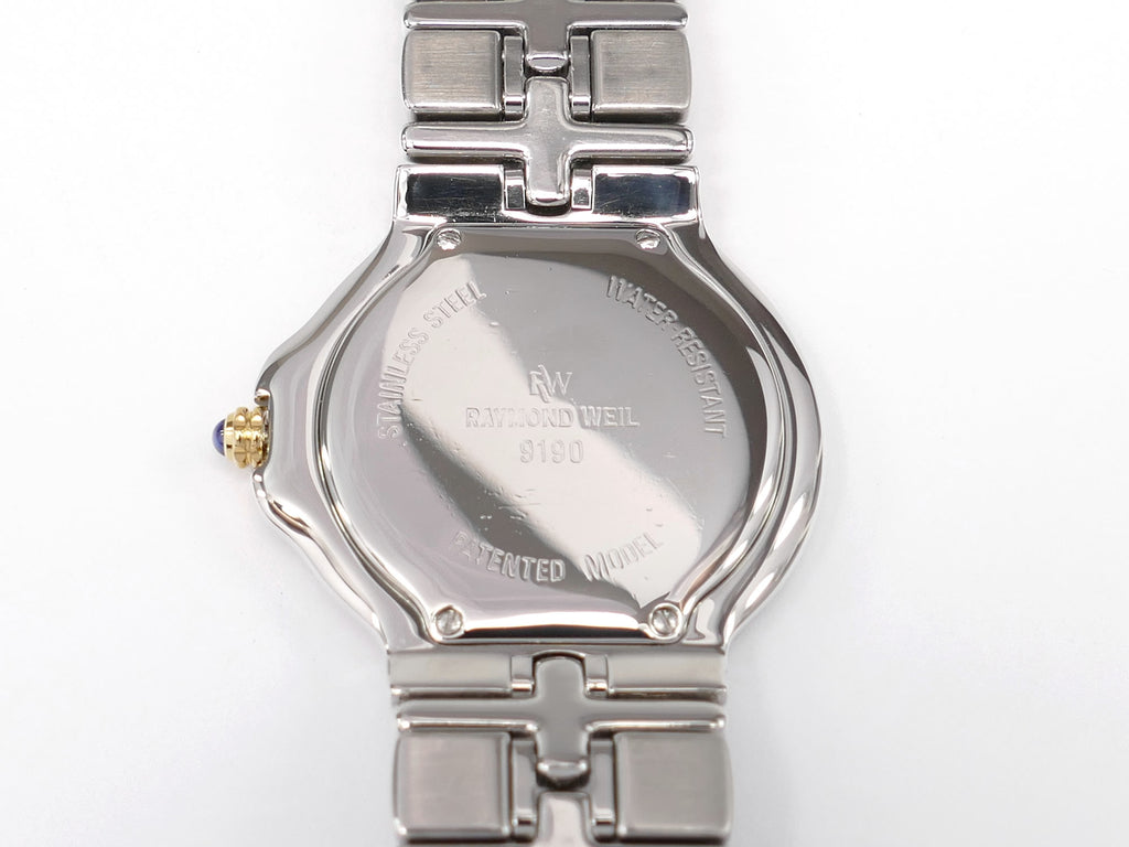 Raymond Weil Parsifal 9190 Stainless Steel case back