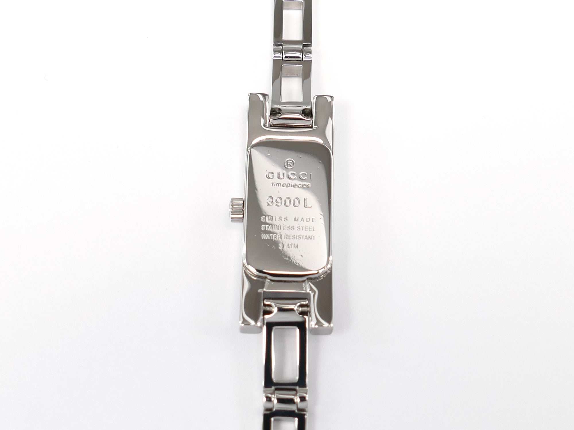 Gucci 3900L Stainless steel case back