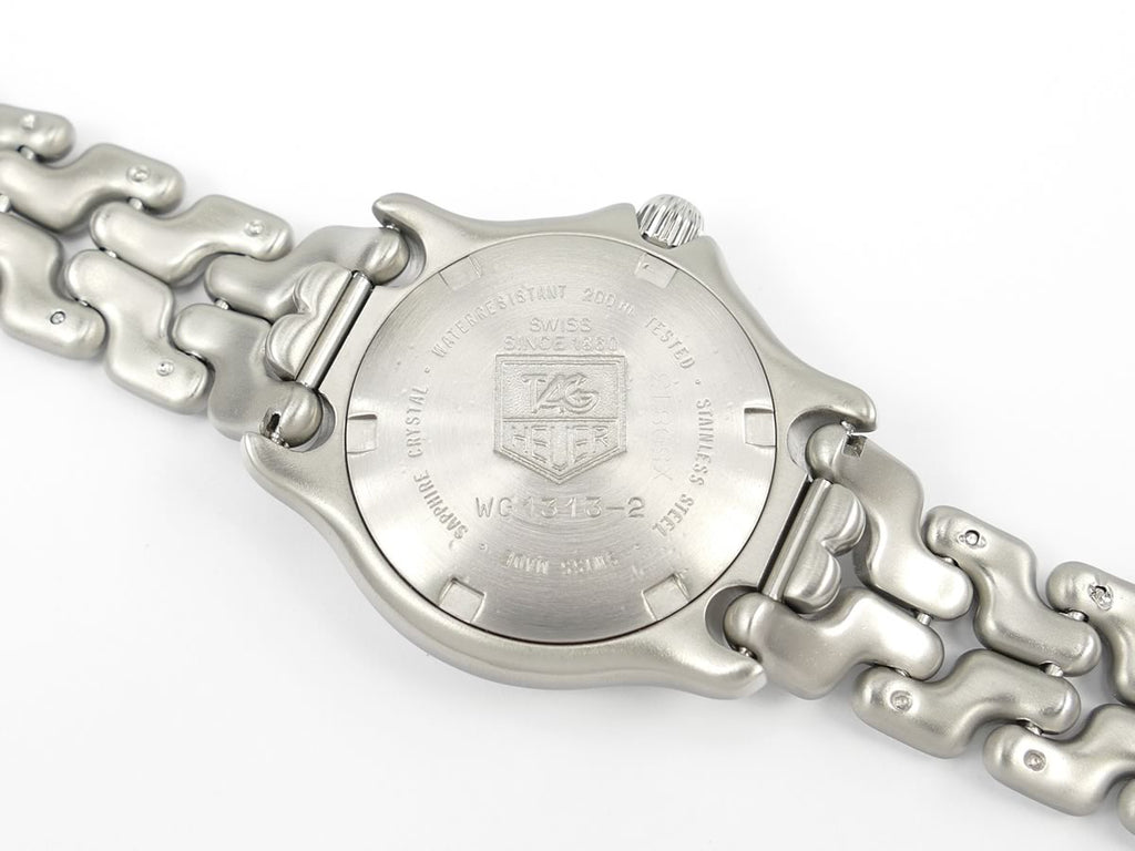 TAG Heuer SEL WG1313-2 stainless steel screw-down case back