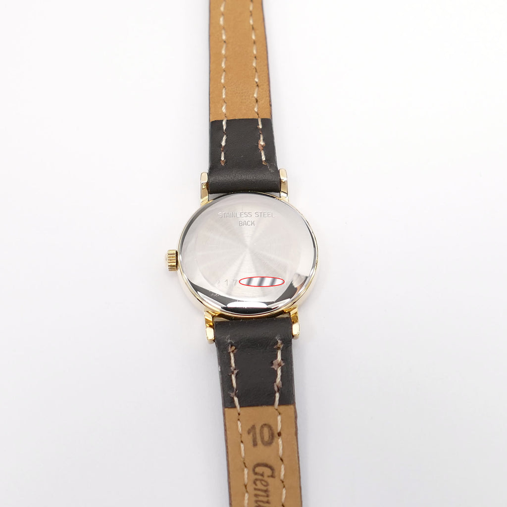Longines Présence stainless steel case back