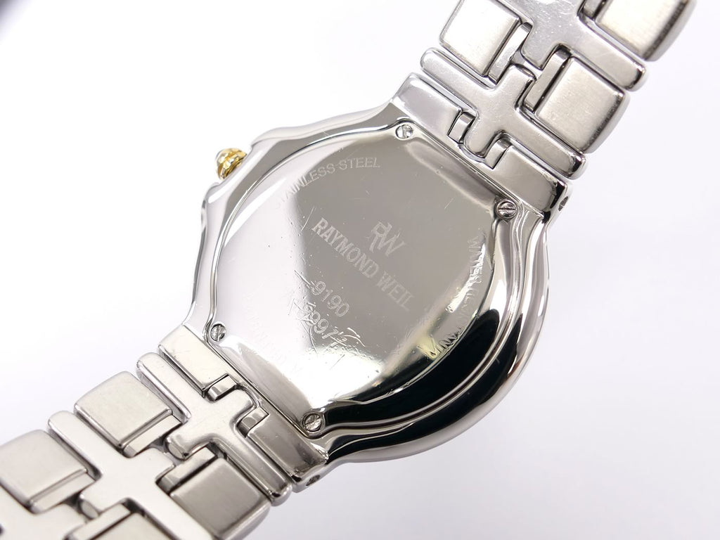 Raymond Weil Parsifal 9190 stainless steel case back
