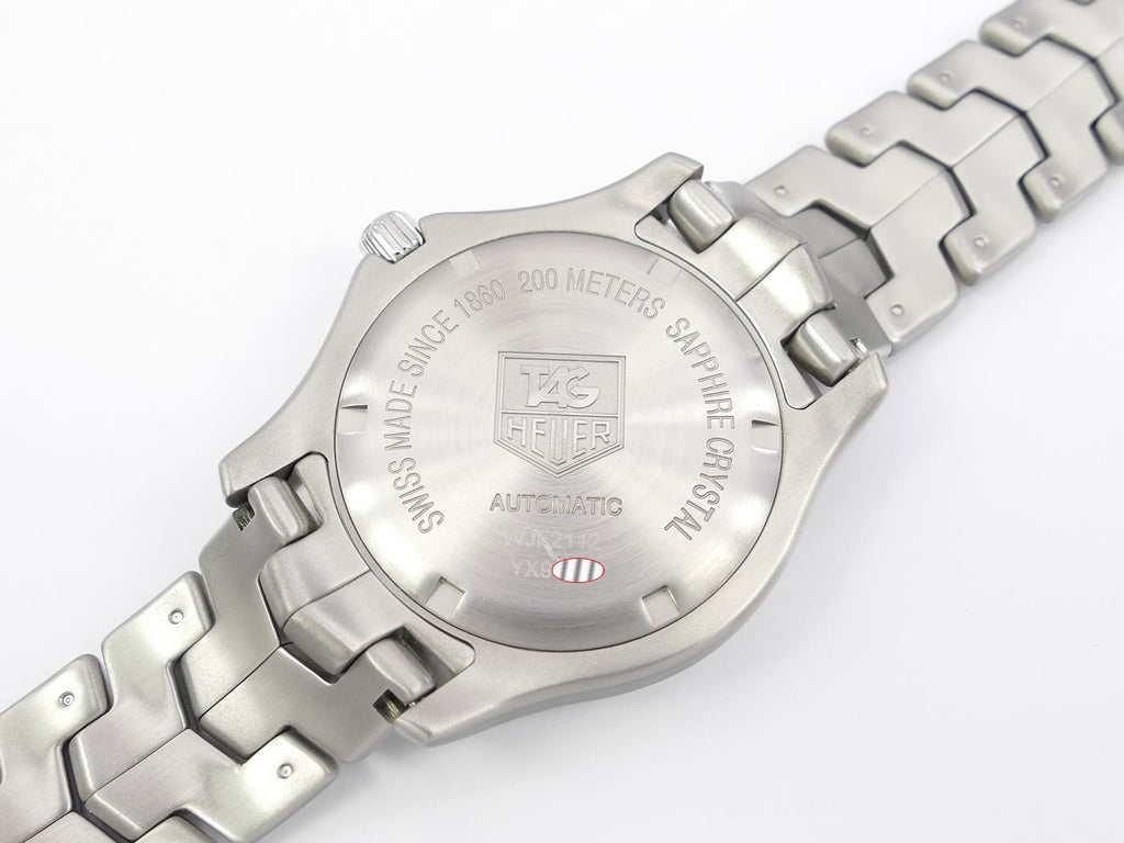 TAG Heuer Link WJF2112.BA0570 screw down case back
