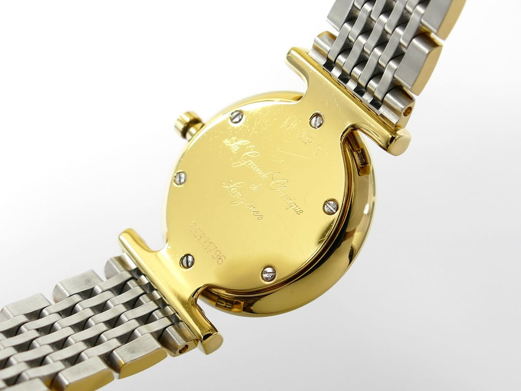 Longines La Grande Classique White Dial L4.209.2.11.7 18k gold case back