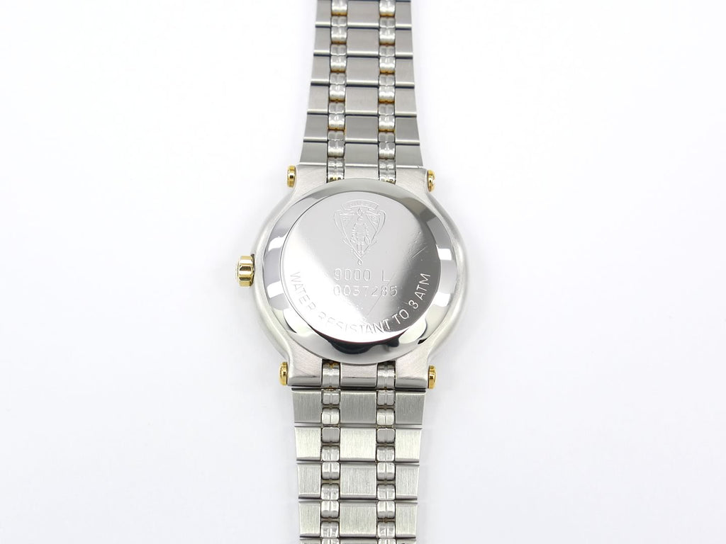 Gucci 9000L Stainless Steel case back