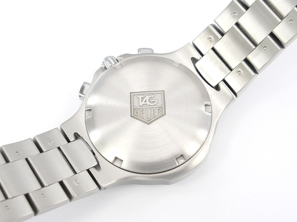 TAG Heuer Kirium Chronograph Black Dial CL1110-0 with screw down case back