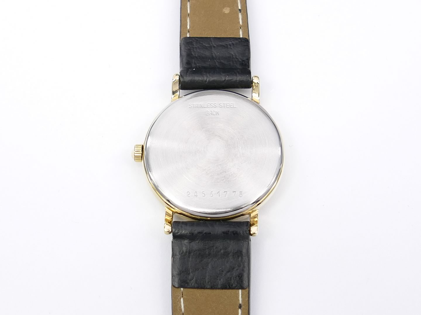Longines Presence stainless steel case back