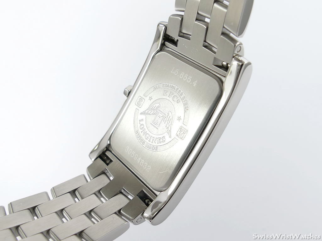 Longines DolceVita White L5.655.4.16.6 case back