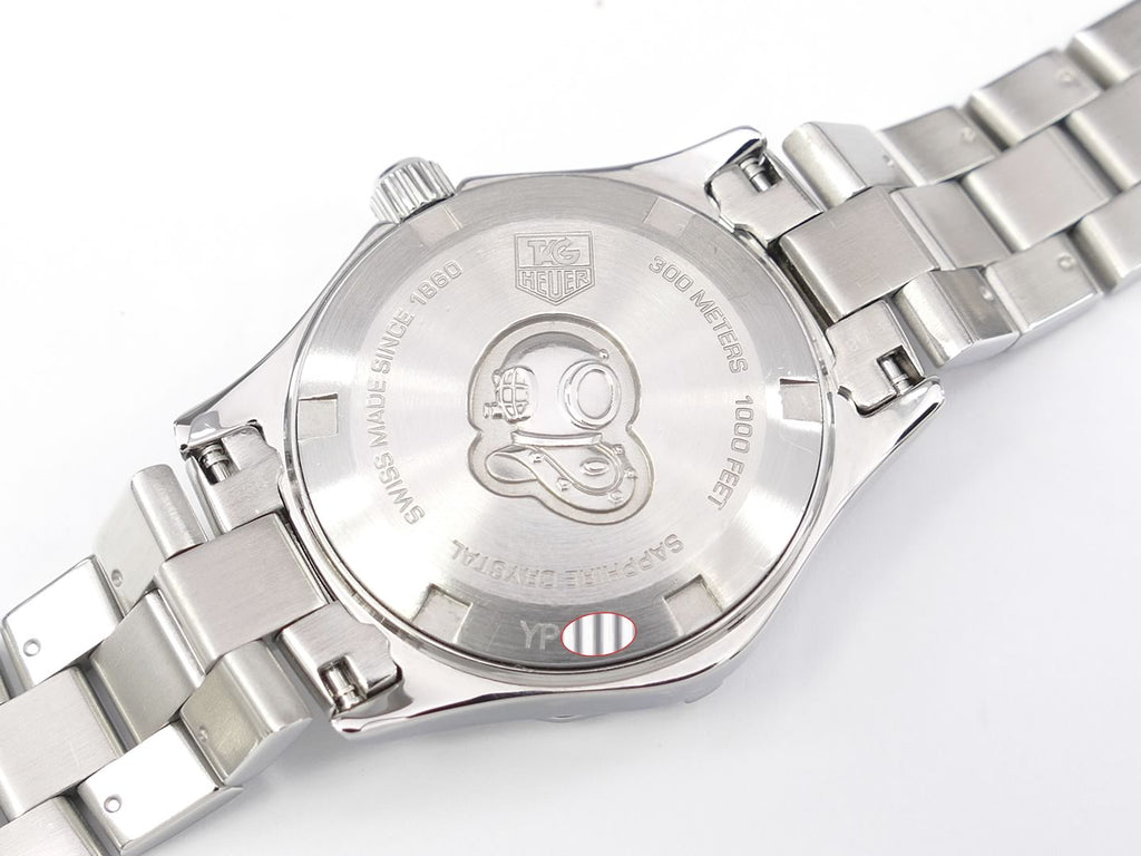 TAG Heuer Aquaracer Lady WAF1417.BA0812 screw down case back