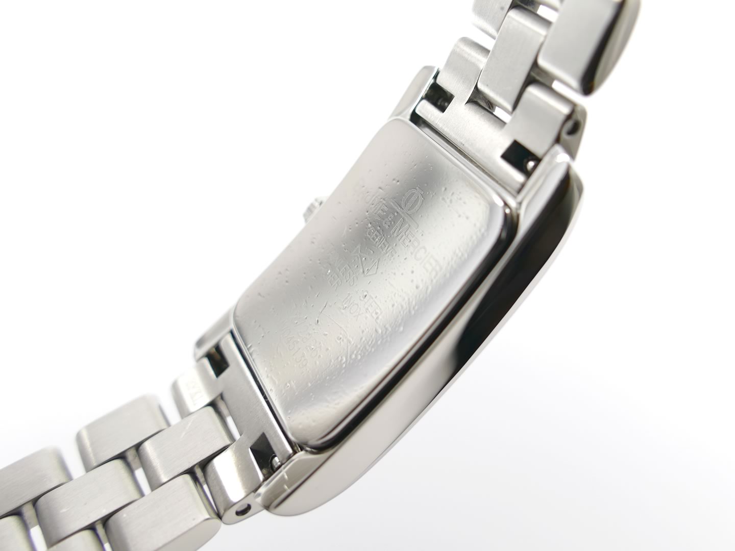 Baume & Mercier Hampton Copper Dial MV045139 stainless steel case back