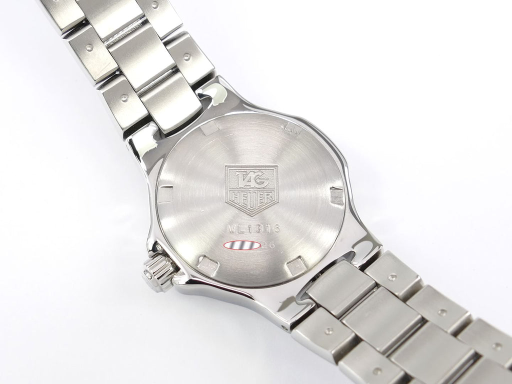 TAG Heuer Kirium WL1316.BA0710 screw down case back