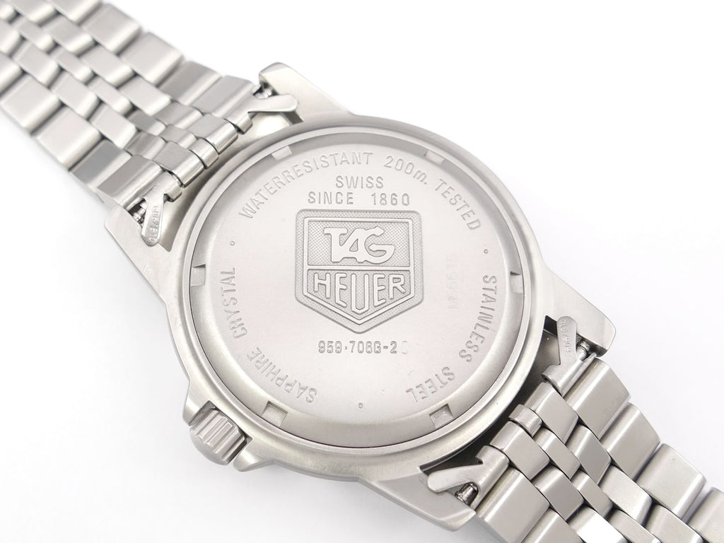 TAG Heuer 1500 Granite 959.706G-20 screw down case back