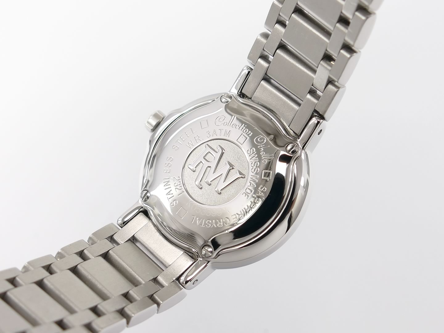 Raymond Weil Othello White 2321-ST-00984 stainless steel case back