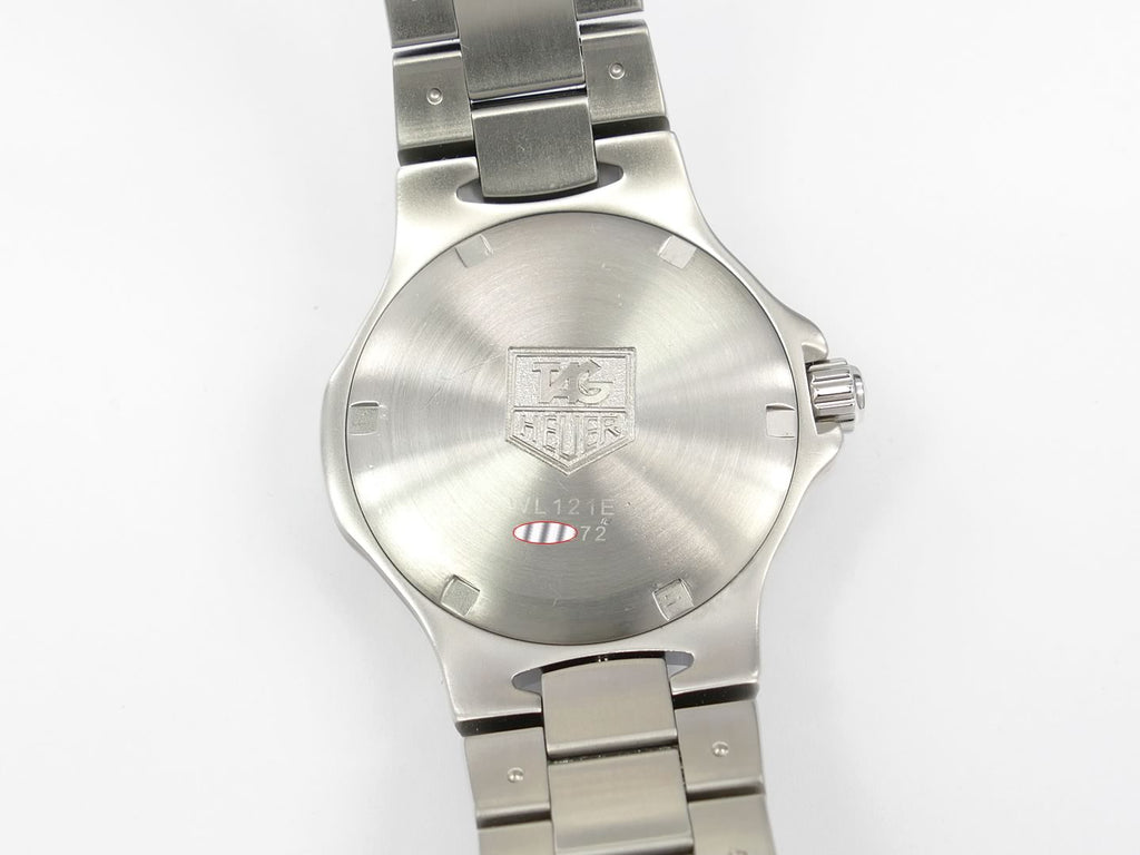 TAG Heuer Kirium Mid Size Silver Dial WL121E.BA0704 screw down case back