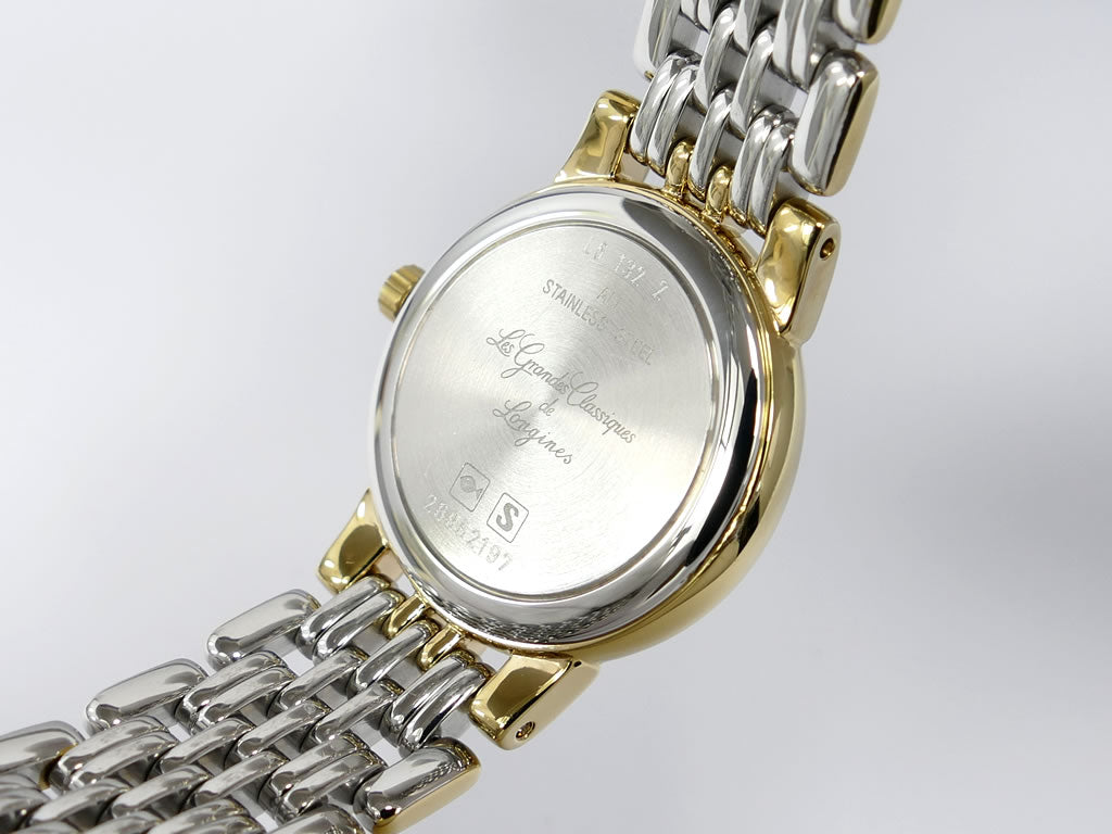 Longines La Grande Classique Presence White Stainless Steel 18k