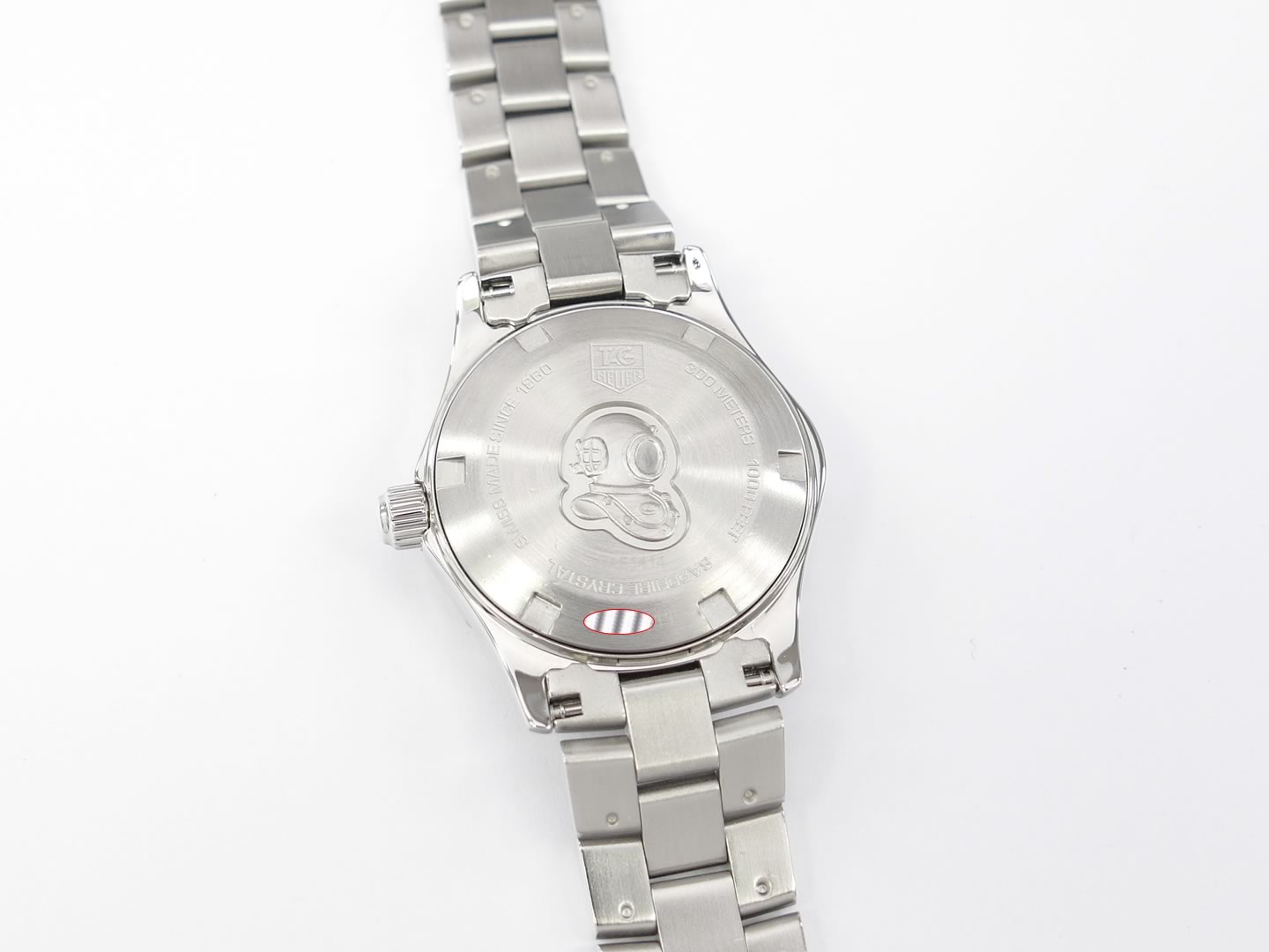 TAG Heuer Aquaracer WAF1414.BA0812 screw down case back