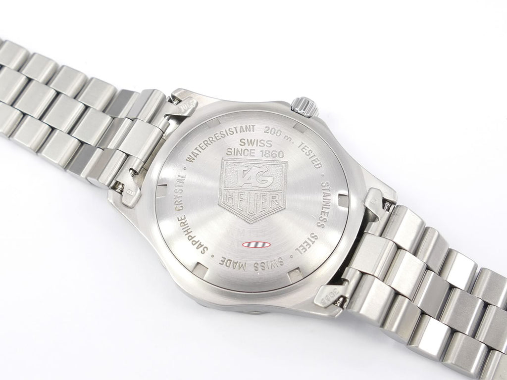 TAG Heuer 2000 Sport WM1112 screw down case back