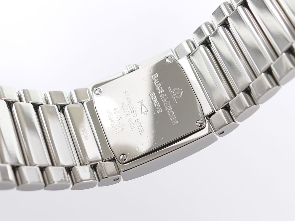 Baume & Mercier Catwalk MV045219 stainless steel case back Geneve