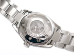 Omega Seamaster Aqua Terra Silver 2577.30.00 screw down case back with Seahorse