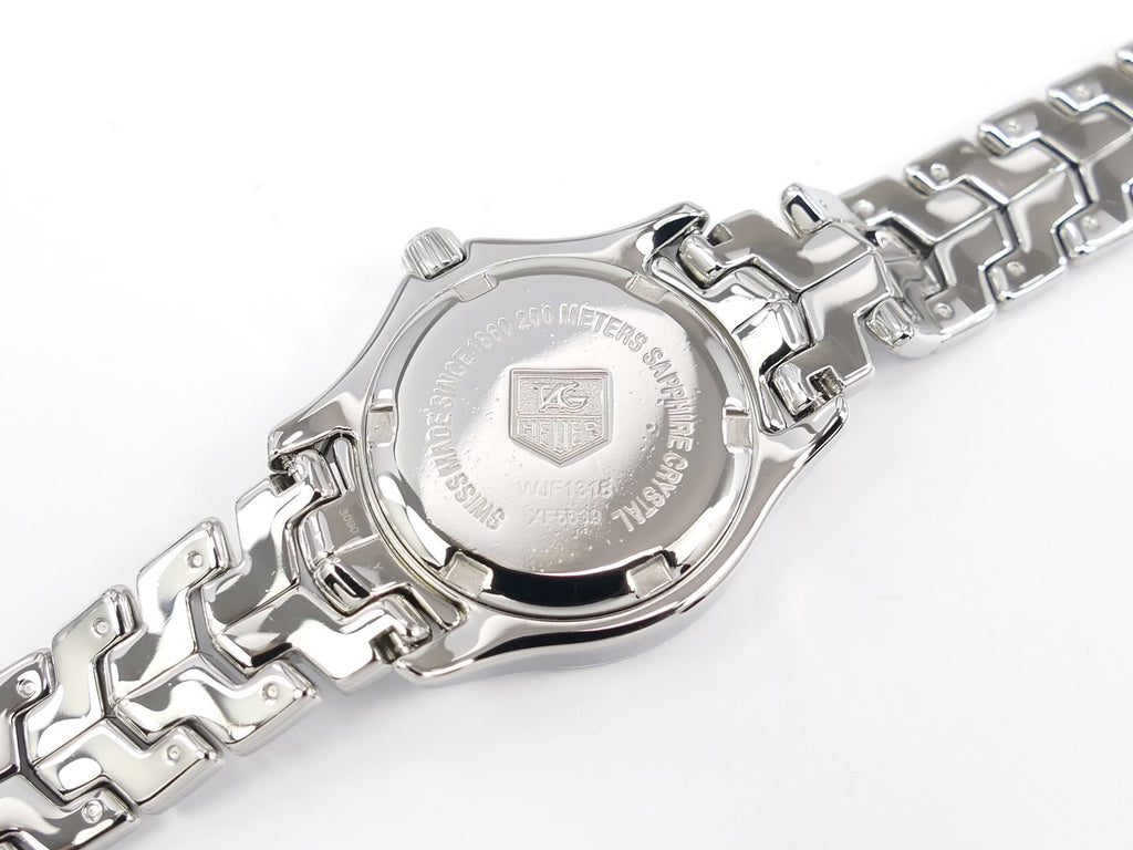 TAG Heuer Link WJF1318.BA0572 screw down case back