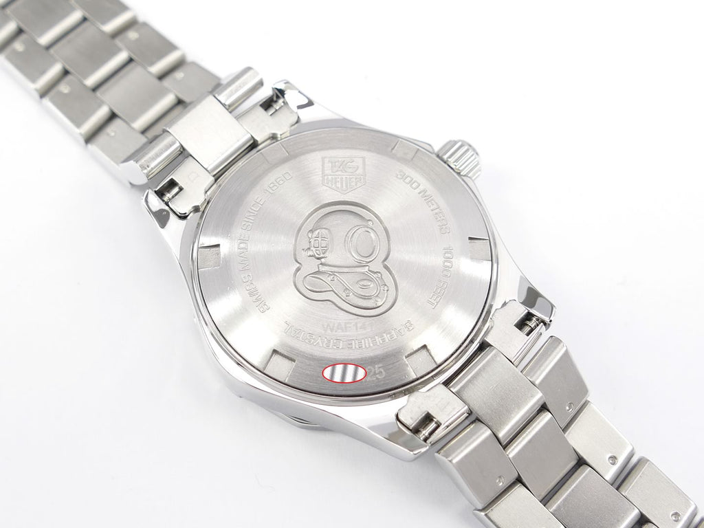 TAG Heuer Aquaracer WAF1416.BA0813 screw down case back