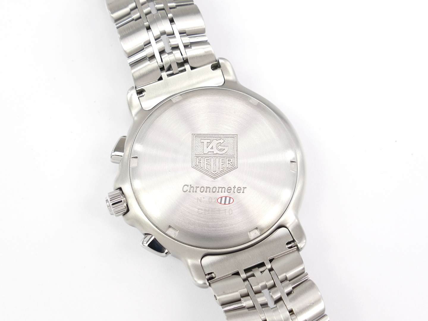 TAG Heuer 6000 CH5110.BA0675 screw down case back