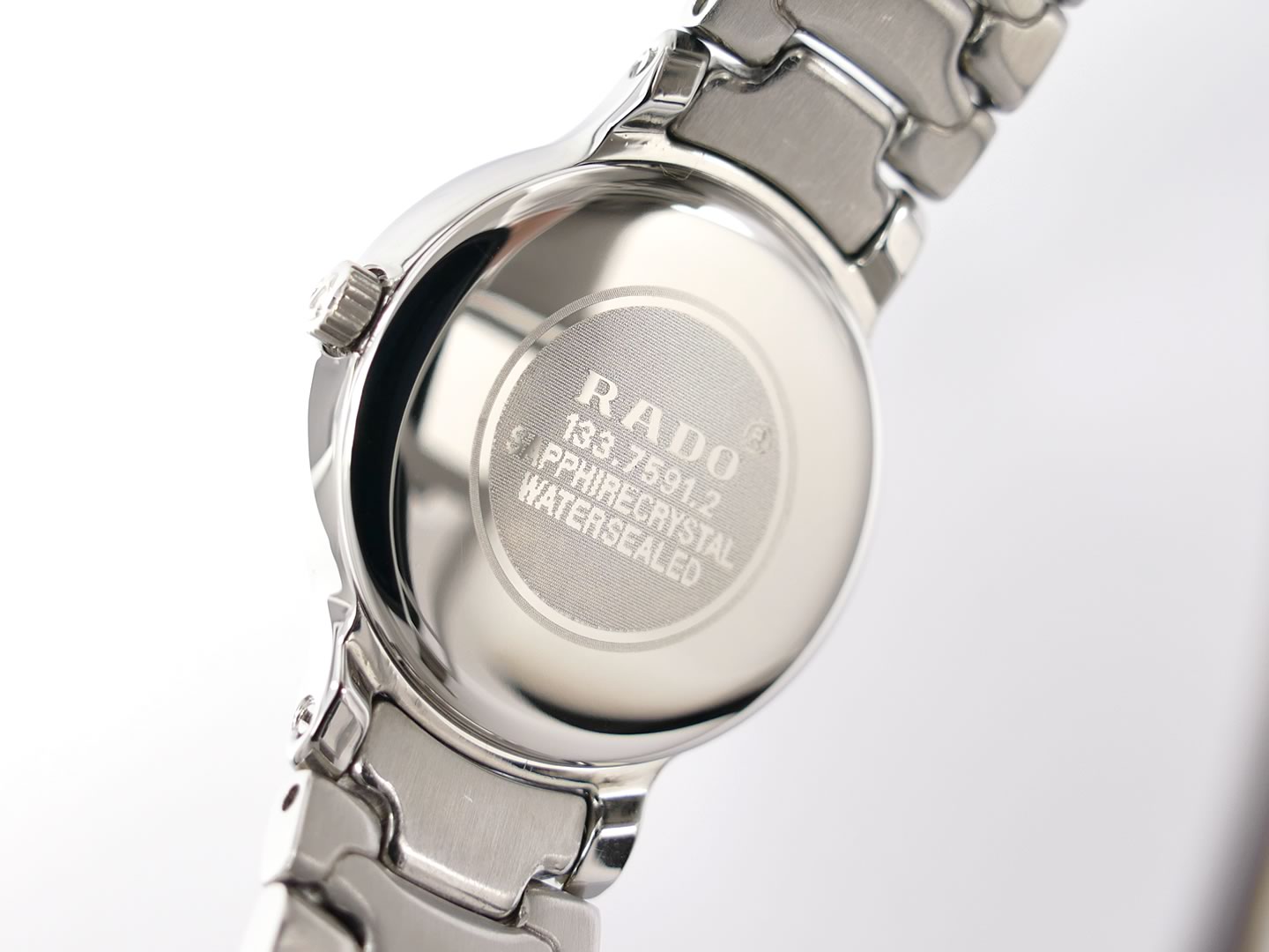 Rado Florence Silver 133.7591.2 stainless steel case back