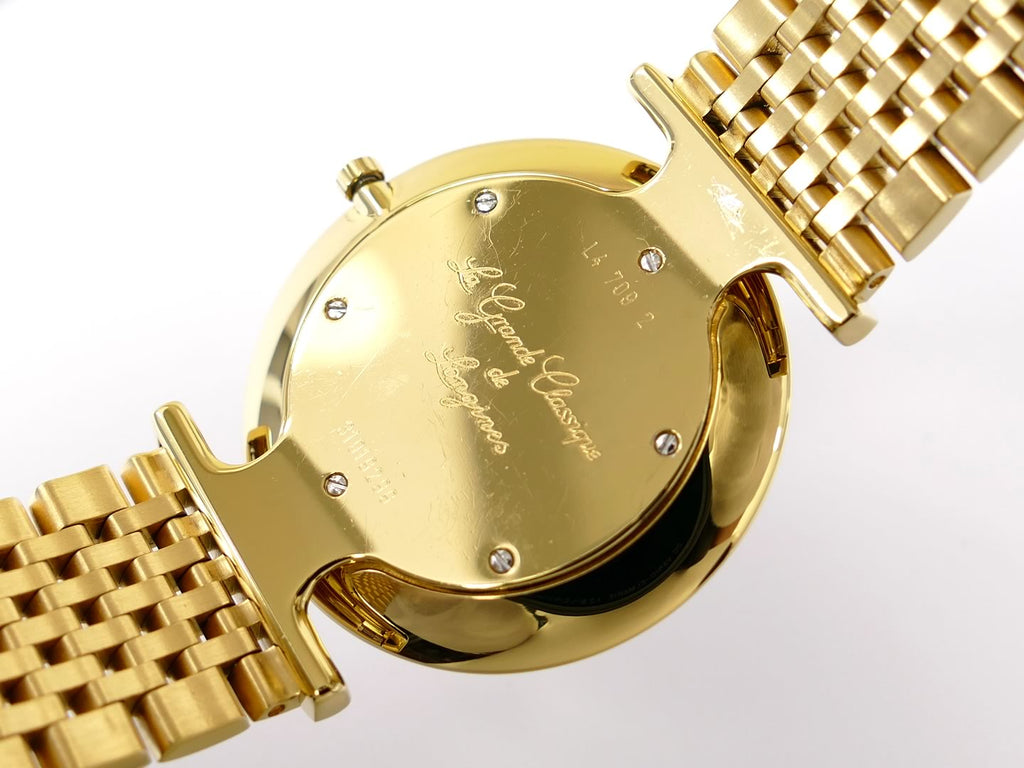 Longines La Grande Classique L4.709.2.32.8 18k gold PVD case back