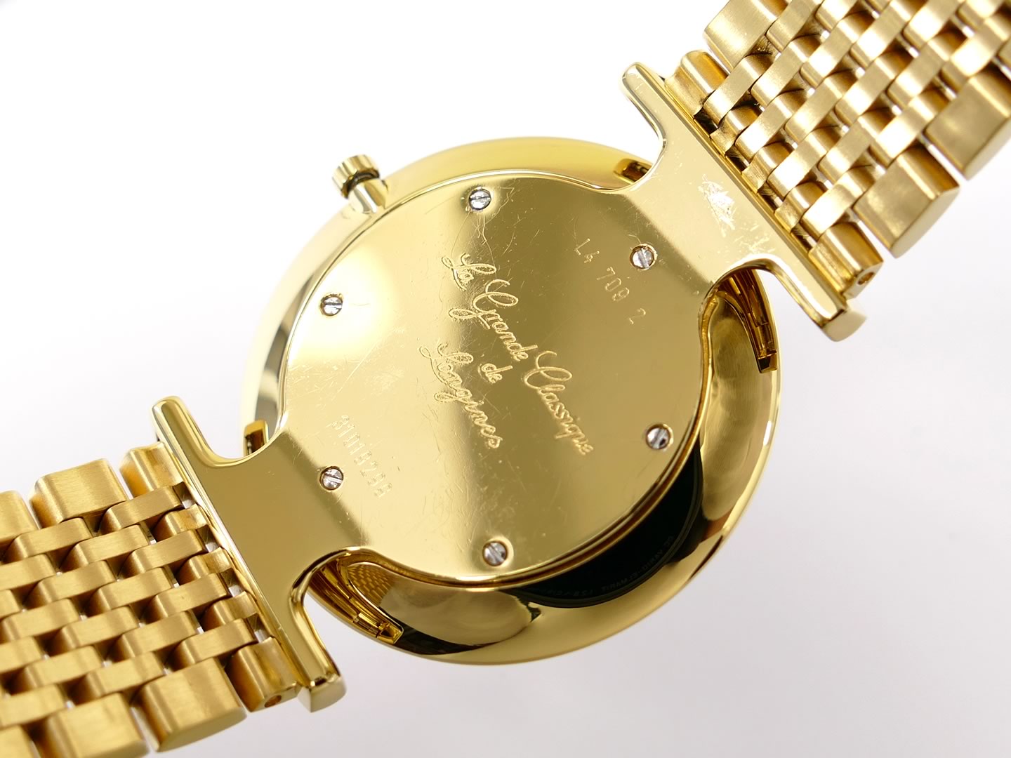 Longines La Grande Classique L4.709.2.32.8 18k gold PVD case back