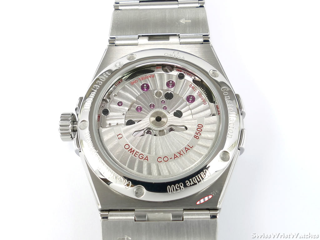 Omega Constellation Co-Axial 8500 Black Diamond Set Dial