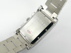 Bulgari Rettangolo White Chronograph RTC49S stainless steel case back