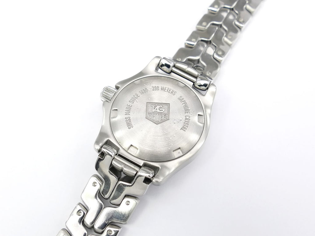TAG Heuer Link Mini Lady WT1411.BA0560 screw down case back