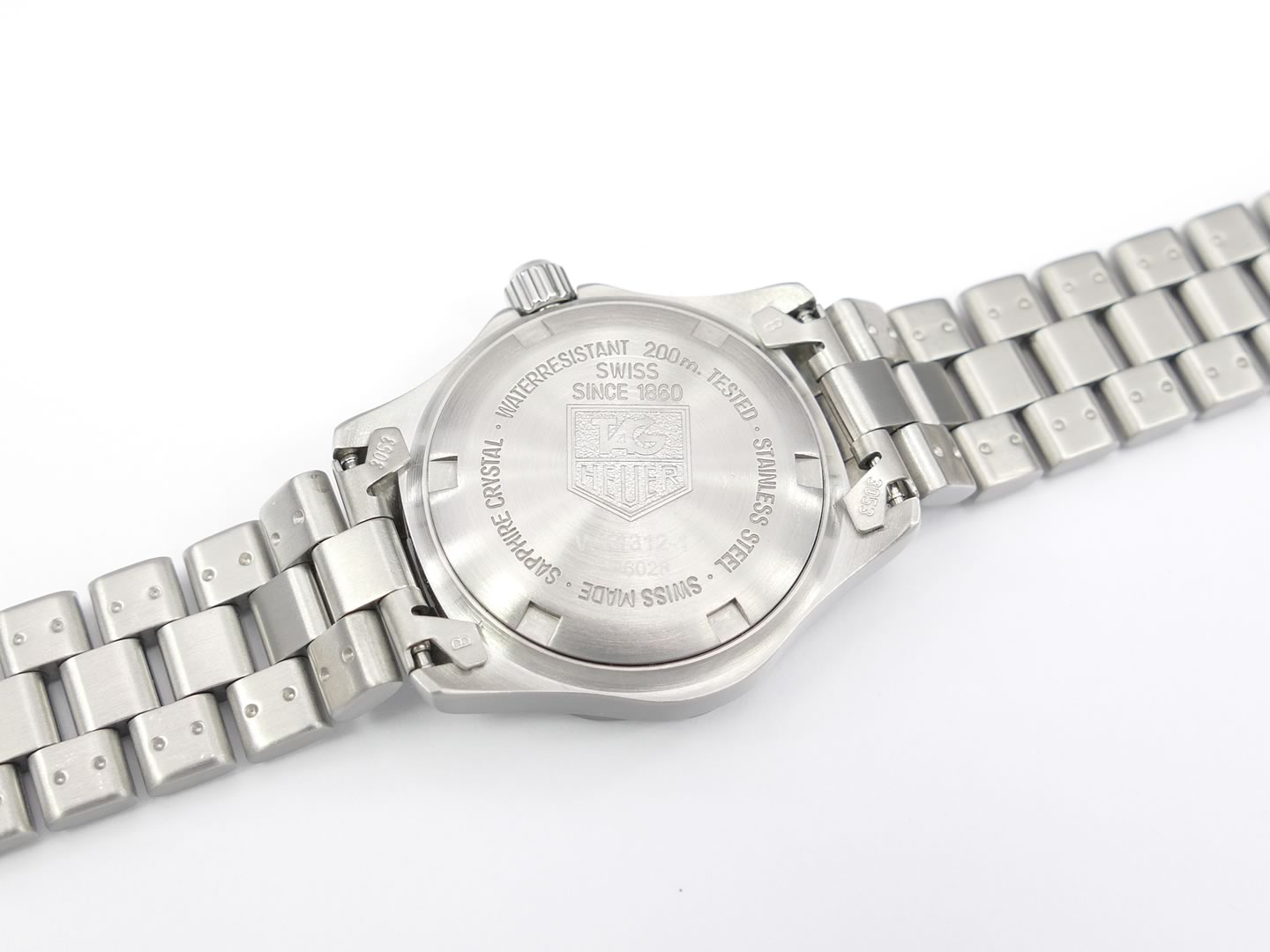 TAG Heuer 2000 Classic Silver Dial WK1312.BA0313 screw down case back