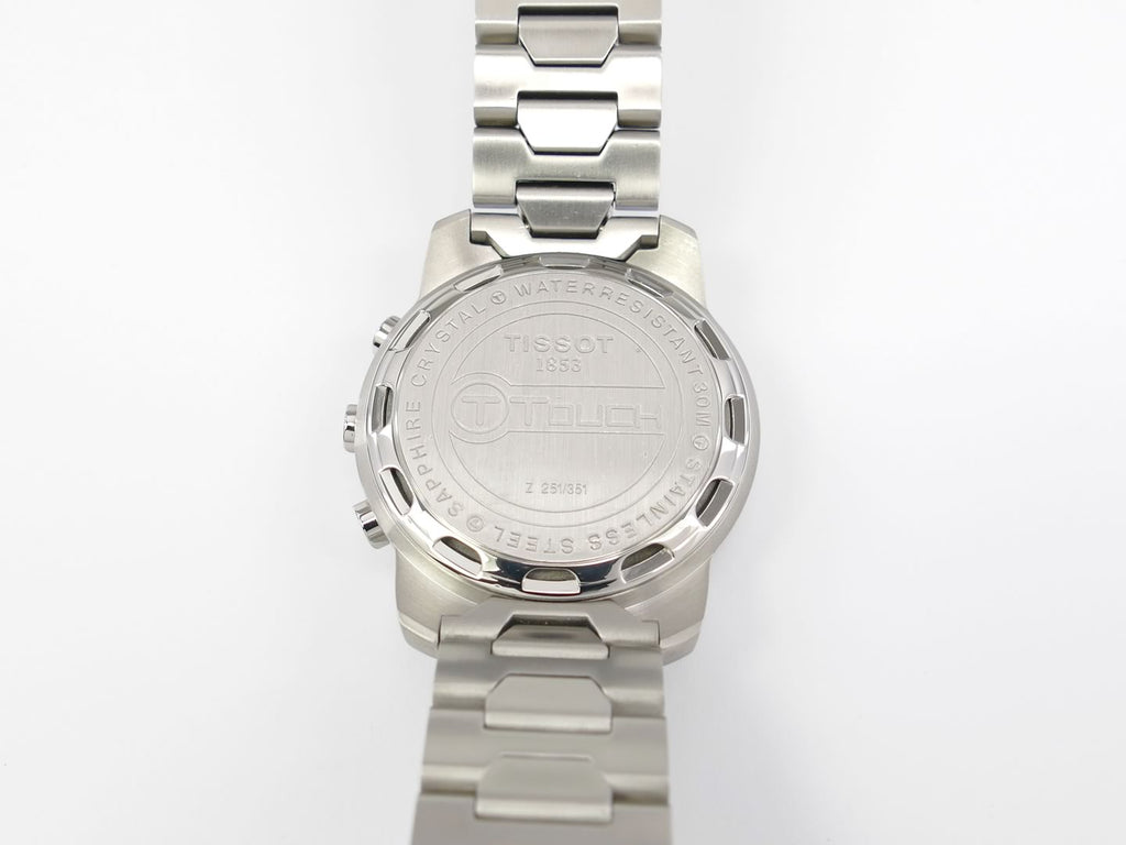Tissot T-Touch Silver Stainless Steel Z251/351 case back