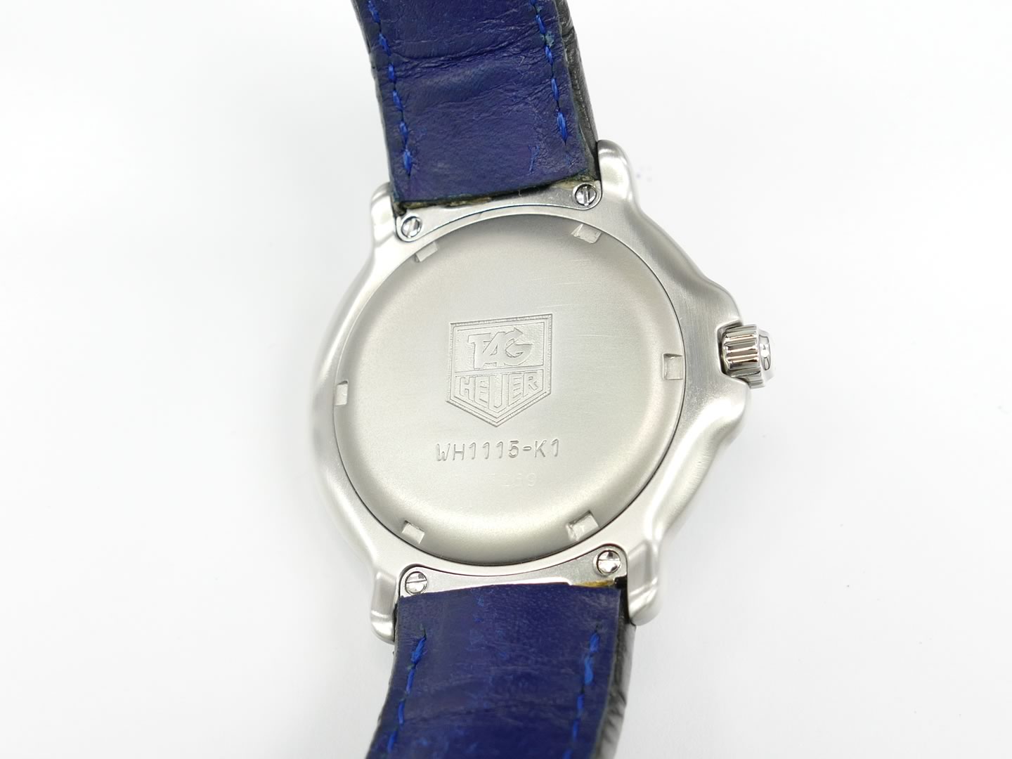 レ*ー様 TAG HEUER 6000 Series WH1115-K1 ジャン TAG Heuer 6000 Full Size Blue Dial WH1115-K1 – SWWatches