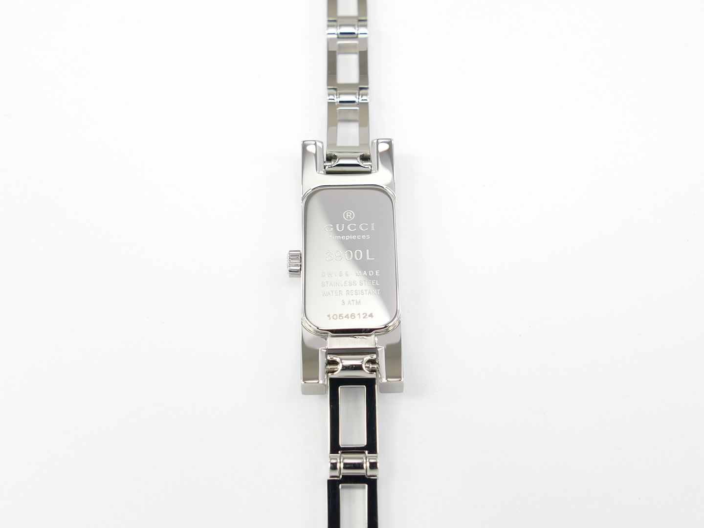 Gucci 3900L Stainless Steel case back