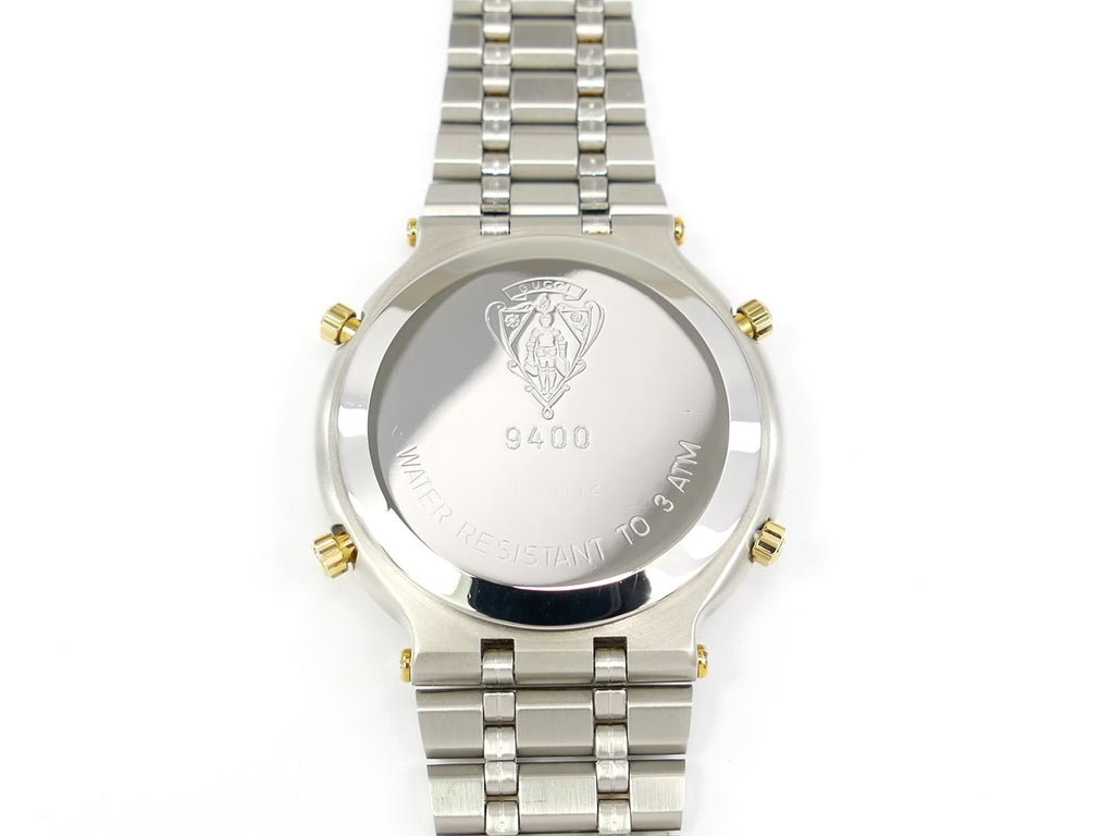 Gucci 9400 Stainless Steel case back