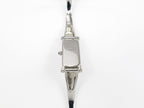 Gucci 1500L Silver Dial stainless steel case back