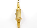 Gucci 1500L 18k Gold Plated case back