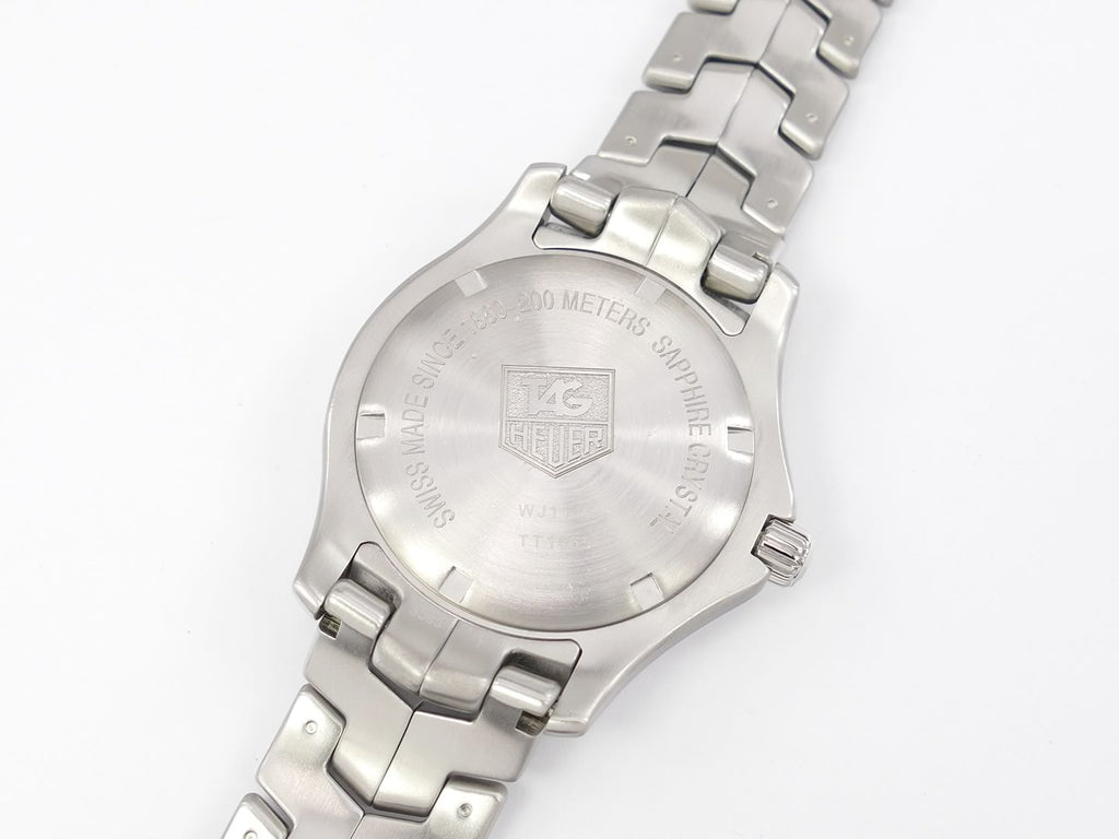 TAG Heuer Link WJ1111.BA0570 screw down case back
