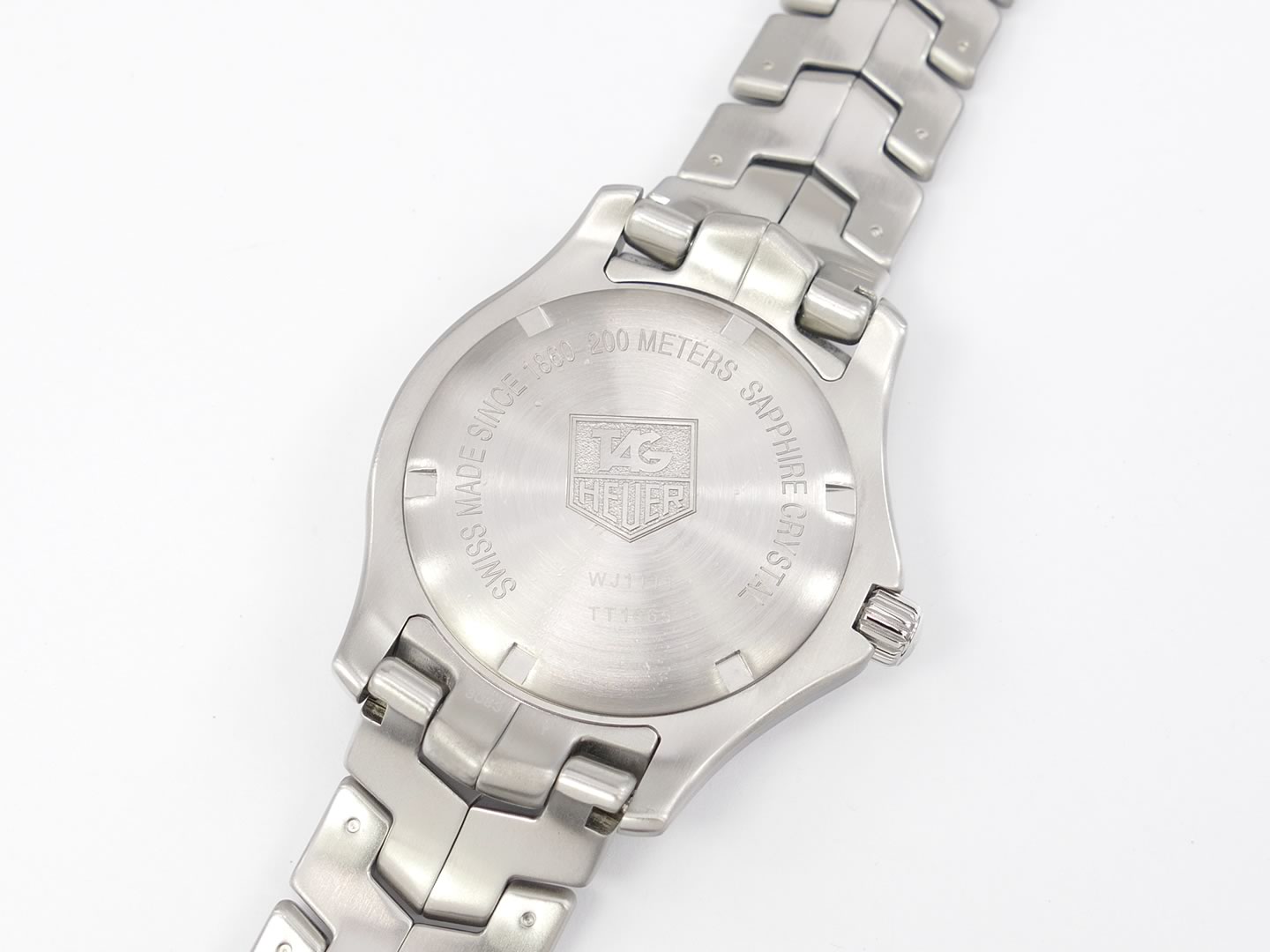 TAG Heuer Link WJ1111.BA0570 screw down case back