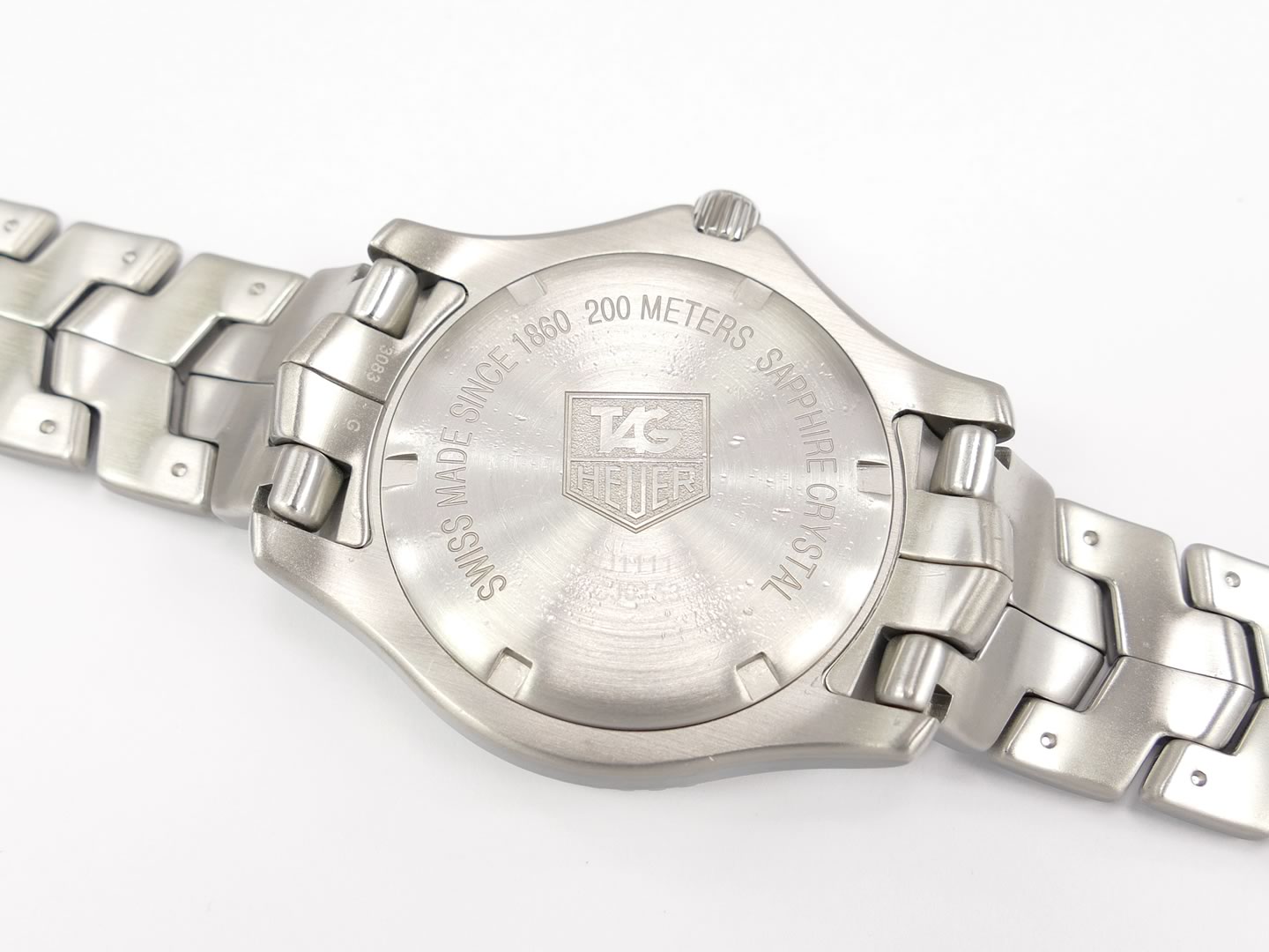 TAG Heuer Link Silver WJ1111.BA0570 screw down case back WJ1111-0